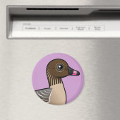 Roze gegoten gans magneet (Insitu (Vaatwasser))