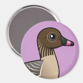 Roze gegoten gans magneet (Voorkant / Achterkant)