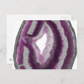 Roze geit briefkaart (Voorkant / Achterkant)