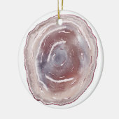 Roze geit keramisch ornament (Links)