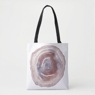 Roze geit tote bag