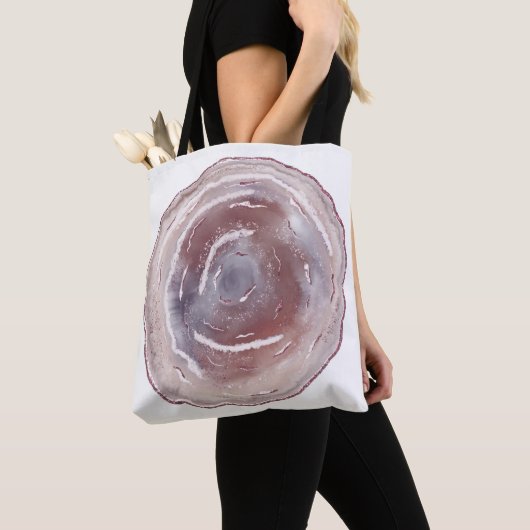 Roze geit tote bag (Dichtbij)