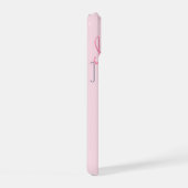 Roze Gekapte Held Geïnspireerde Telefoonhoes iPhone 15 Case (Rechterkant)