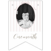 Roze Gekke Gans 12 maanden Photo Banner (Tweede vlag)