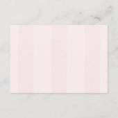  Roze Gekke Gans Baby Diapper Raffle Informatiekaartje (Achterkant)