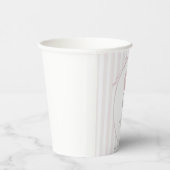 Roze Gekke Goose Paper Cup Papieren Bekers (Rechts)
