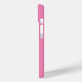 Roze gekleurde iPhone / iPad case (Achterkant / Links)