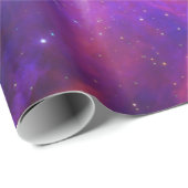 Roze gekleurde Orion Nebula Cadeaupapier (Rol Hoek)