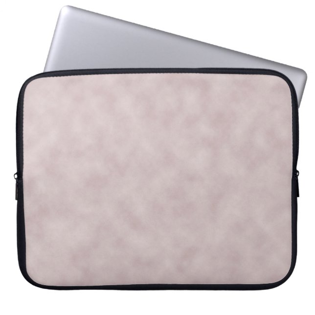Roze gekleurde perkament textuur achtergrond laptop sleeve (Voorkant)