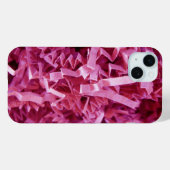 Roze gekreukeerde gekorreste papieren textuurfoto Case-Mate iPhone case (Achterkant (horizontaal))