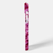 Roze gekreukeerde gekorreste papieren textuurfoto Case-Mate iPhone case (Achterkant / Links)