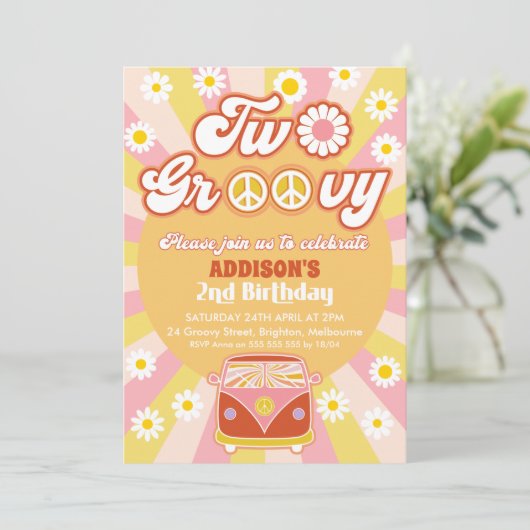 Roze gele bruine bruine bruine roovy roodbruine tw kaart (Staand voorkant)