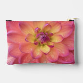 Roze & Gele Dahlia Patroon Etui (Achterkant)