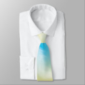 Roze gele en blauwe tinkleurstof stropdas (Gebonden)