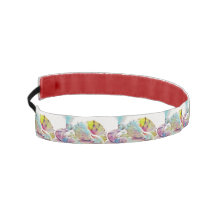 Roze, gele en blauwe waterverf