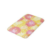 Roze, gele en Oranje mazen Badmat (Gekanteld)