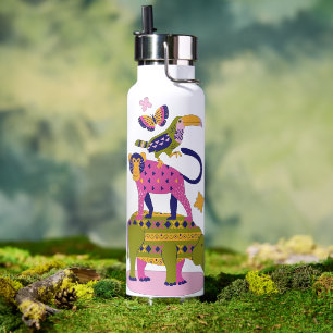 Roze Gele Groene Persoonlijke Waterfles