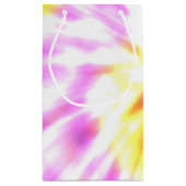 Roze gele kleurstof klein cadeauzakje (Achterkant)