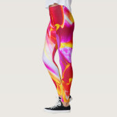 Roze Gele Leggings Vet Levendig Stijlvol Comfort (Links)