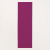 Roze gele Lotus Flower Simple Elegant Modern Yogamat (Achterkant)