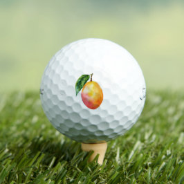 Roze Gele Mango Fruit Golfballen