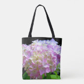 roze gele paarse hortensia's bloemen Bruid Tote Bag (Achterkant)
