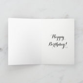 Roze & Gele Verjaardag Kaart (Binnen)