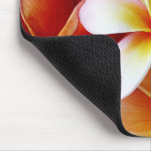 Roze gele witte gemengde pruimen muismat (Hoek)