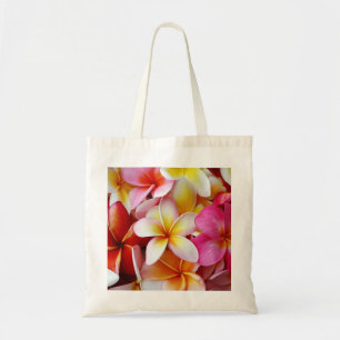 Roze gele witte gemengde pruimen tote bag