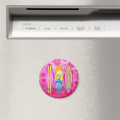 Roze geleend aan Surf Magneet (Insitu (Vaatwasser))