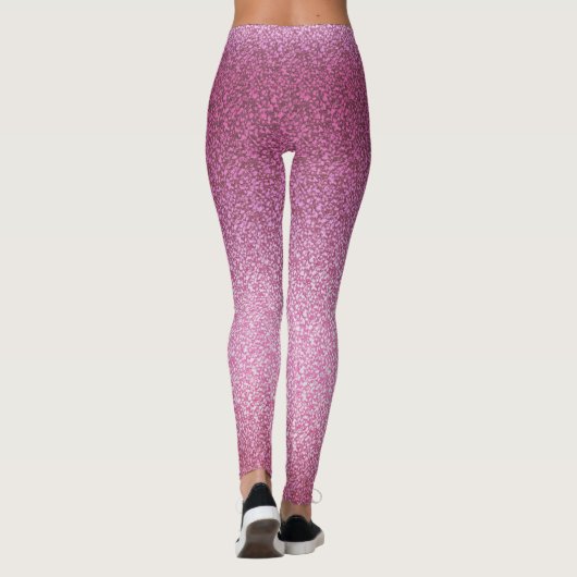 Roze geleider leggings (Achterkant)