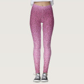 Roze geleider leggings (Voorkant)