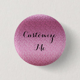 Roze geleider ronde button 3,2 cm