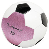 Roze geleider voetbal (Drie kwart)