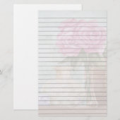 Roze, gelinkte banketbakkerij briefpapier (Voorkant / Achterkant)