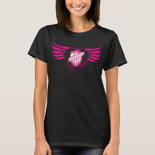 Roze geloof T-shirt (Voorkant)