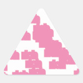 roze geluk 888 sticker (Voorkant)