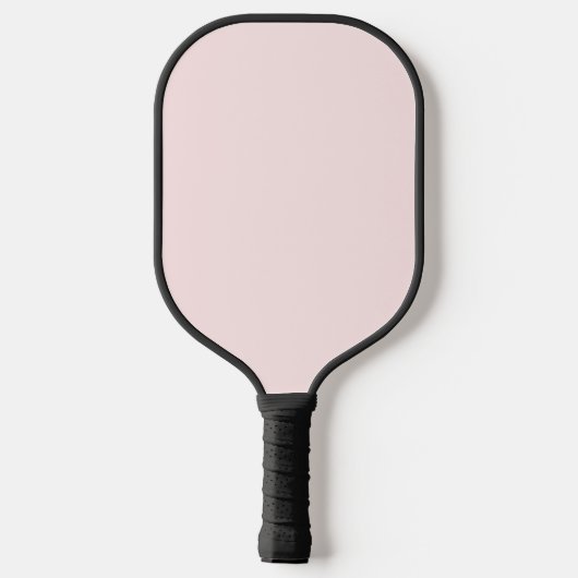 Roze Gelukkige Glimlachende Lama Pickleball Paddle (Achterkant)