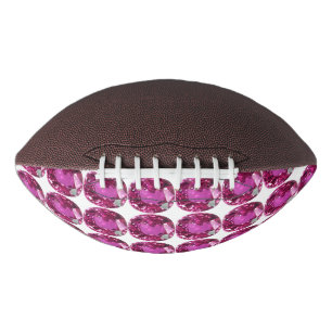 Roze Gem Patroon American Football