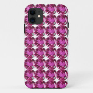 Roze Gem Patroon Case-Mate iPhone Case