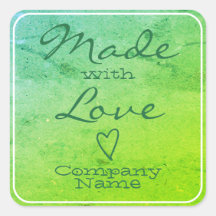 Roze gemaakt met liefdeslabels Kraft Paper Heart