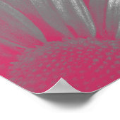 Roze gemarkeerde ventilator poster (Hoek)