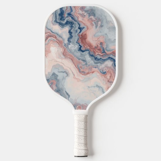 Roze gemarmerd aangepast pickleball-paddle pickleball paddle (Voorkant)