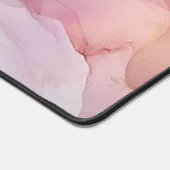 Roze gemarmerd bureaumat (Hoek)