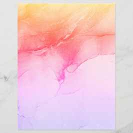 Roze, gemarmerd plakboekpapier