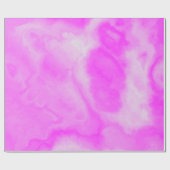 Roze gemarmerde schildering cadeaupapier (Vlak)