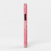 Roze gemarmerde wolk abstract Case-Mate iPhone case (Achterkant/rechts)