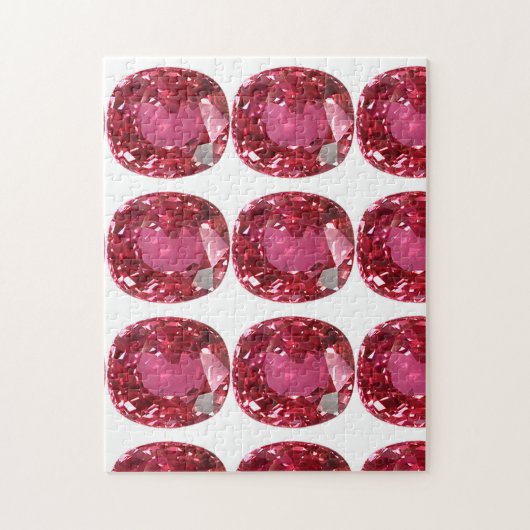 Roze Gemstone Legpuzzel (Verticaal)