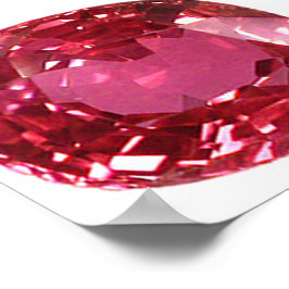 Roze Gemstone Poster