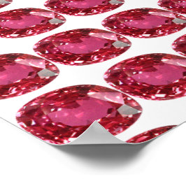 Roze Gemstone Poster